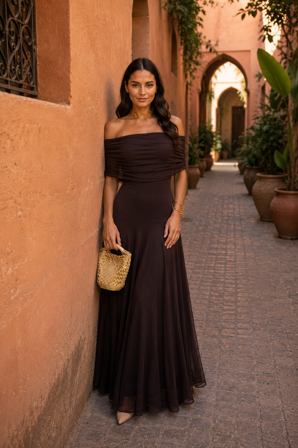Toledo | Vestido Marrón Sevilla Boutique