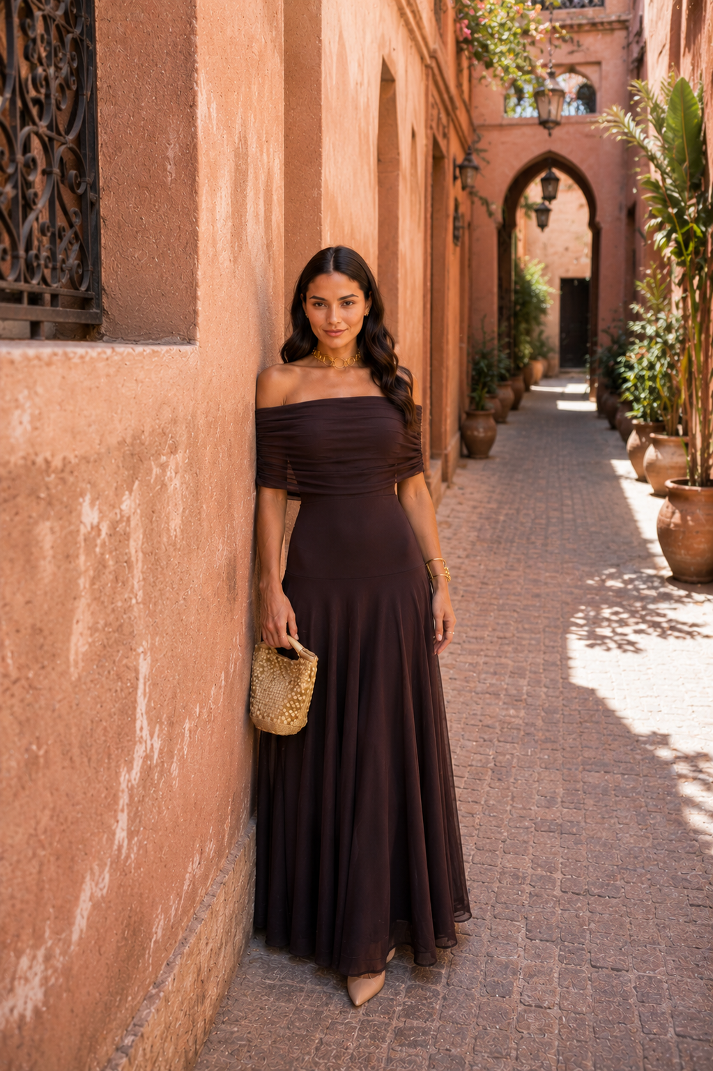 Toledo | Vestido Marrón Sevilla Boutique