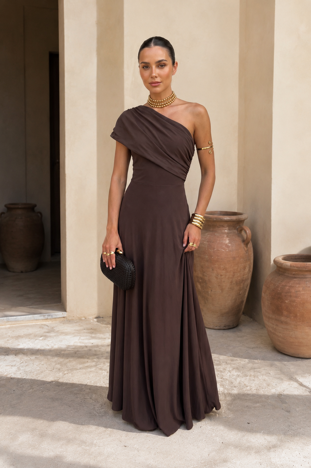 Toledo | Vestido Marrón Sevilla Boutique
