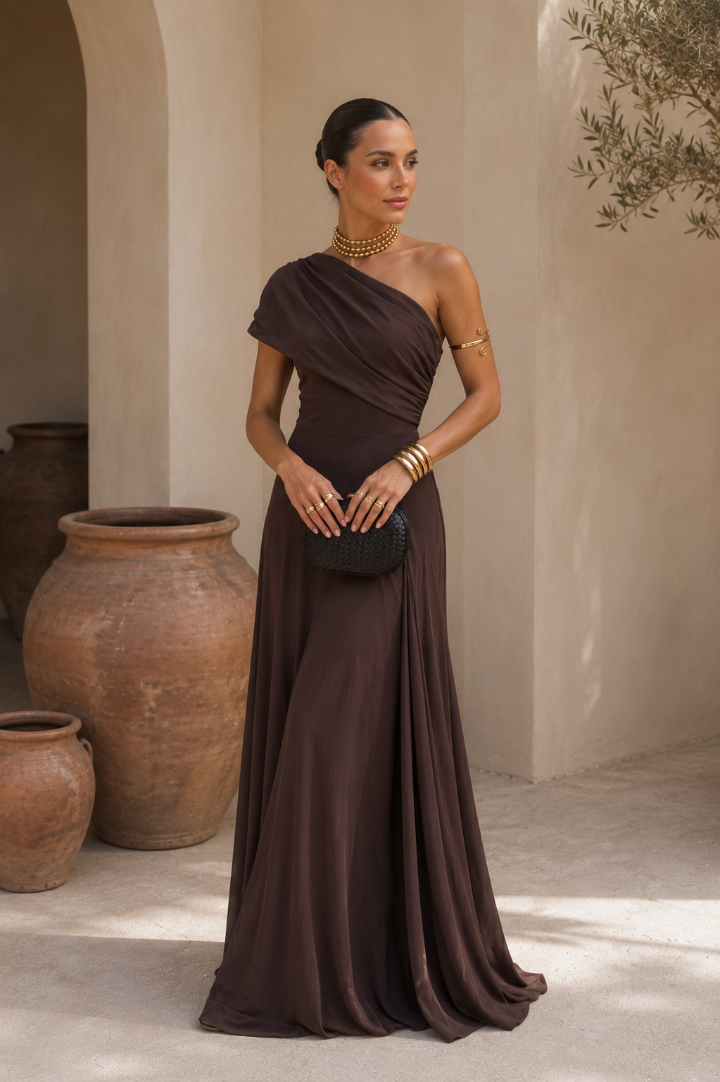 Toledo | Vestido Marrón Sevilla Boutique