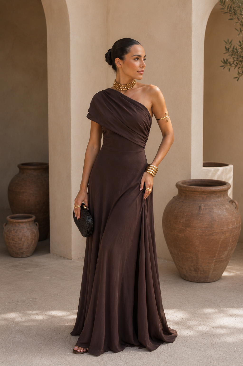 Toledo | Vestido Marrón Sevilla Boutique