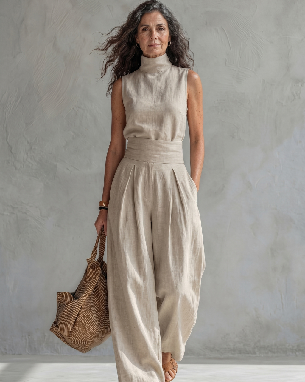 Maria | Conjunto Top y Pantalón Ancho