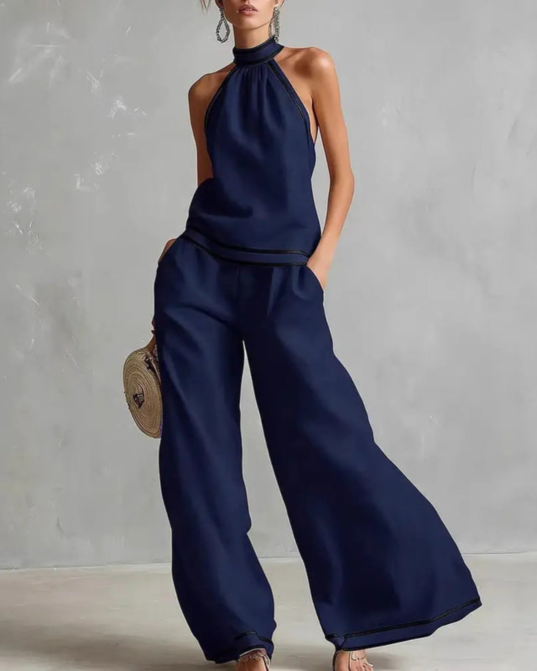 Isabella | Conjunto Halter Premium