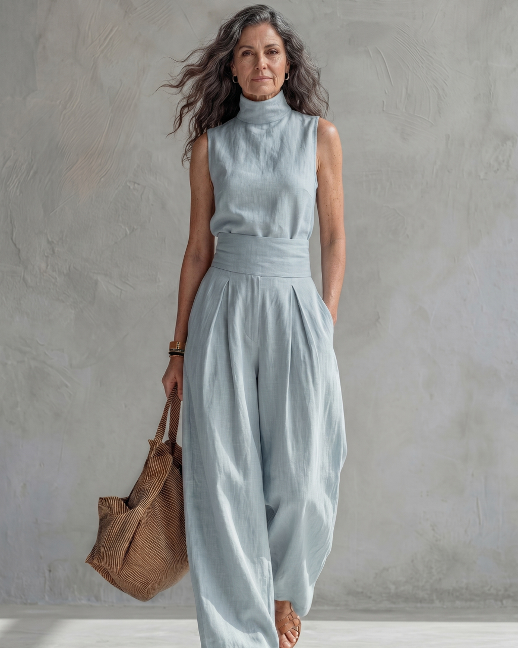 Maria | Conjunto Top y Pantalón Ancho