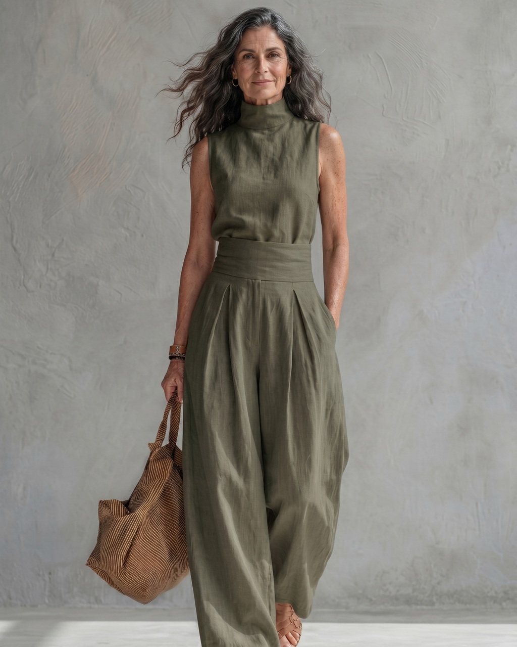 Maria | Conjunto Top y Pantalón Ancho