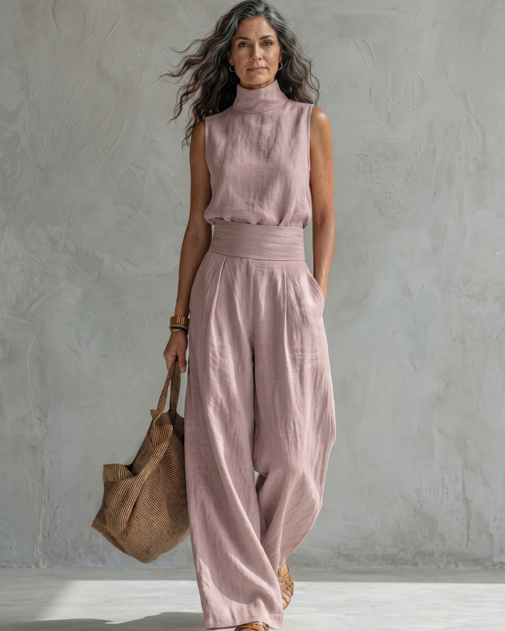 Maria | Conjunto Top y Pantalón Ancho