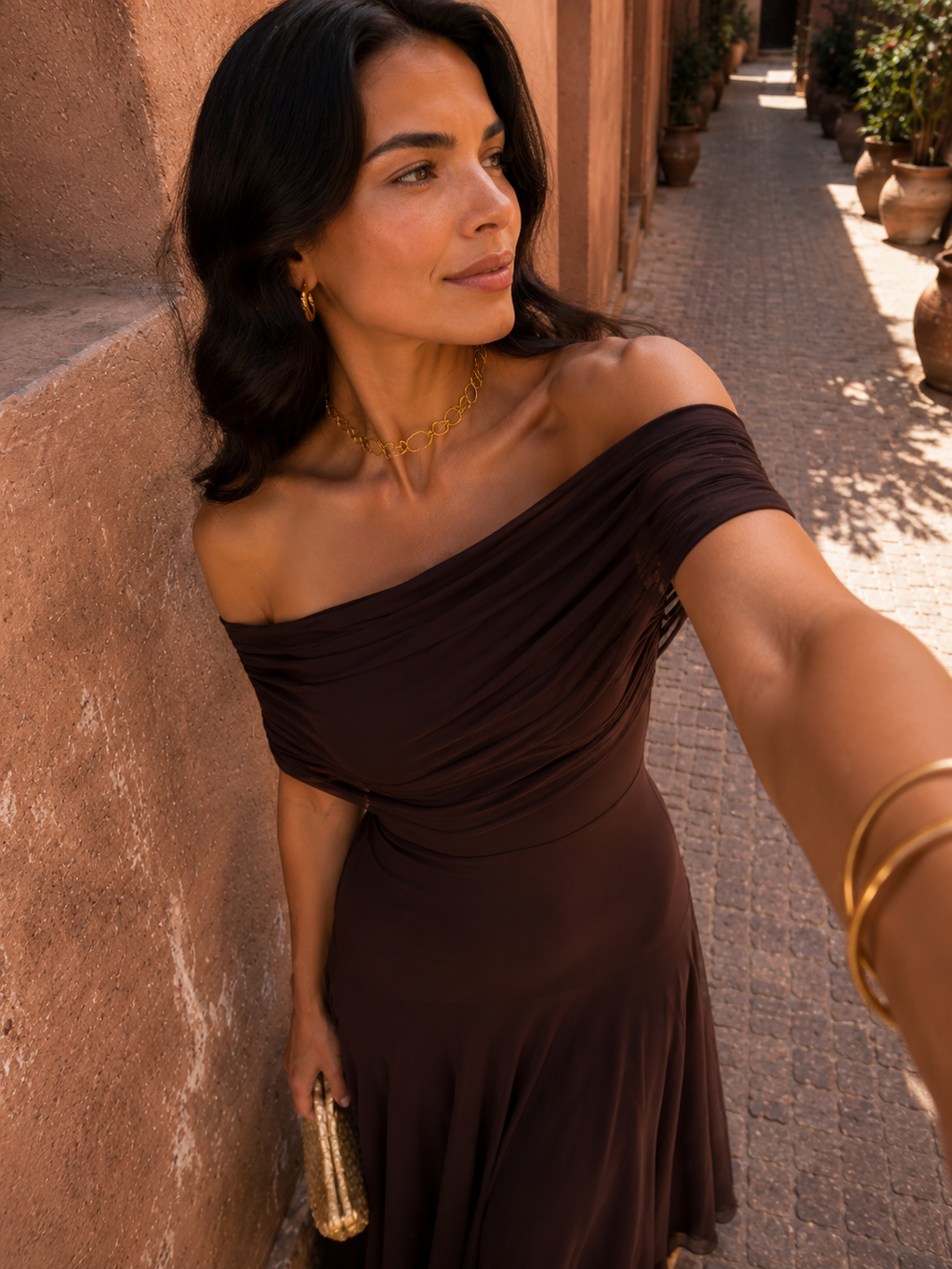 Toledo | Vestido Marrón Sevilla Boutique