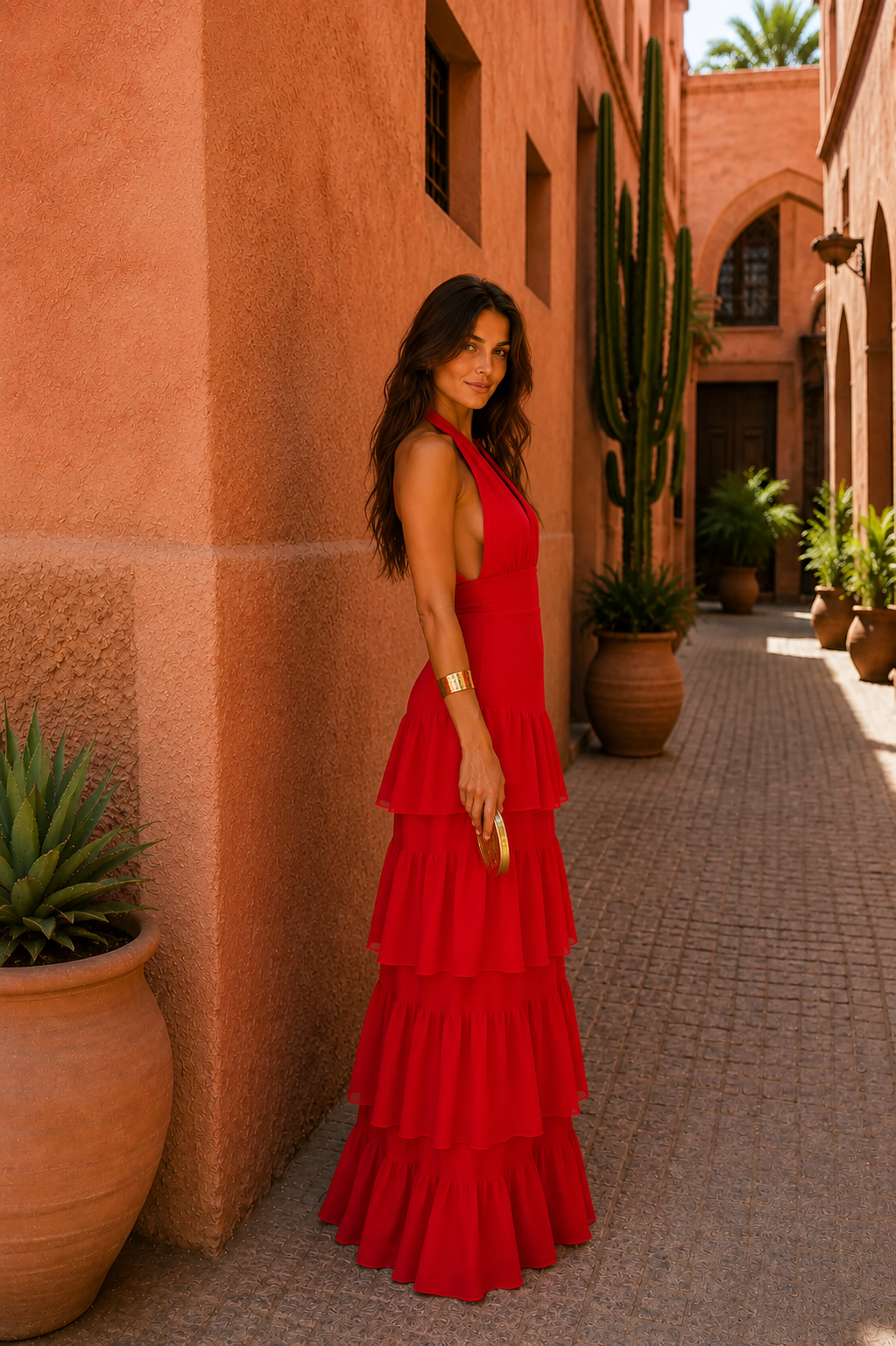 Vestido Manila Rojo