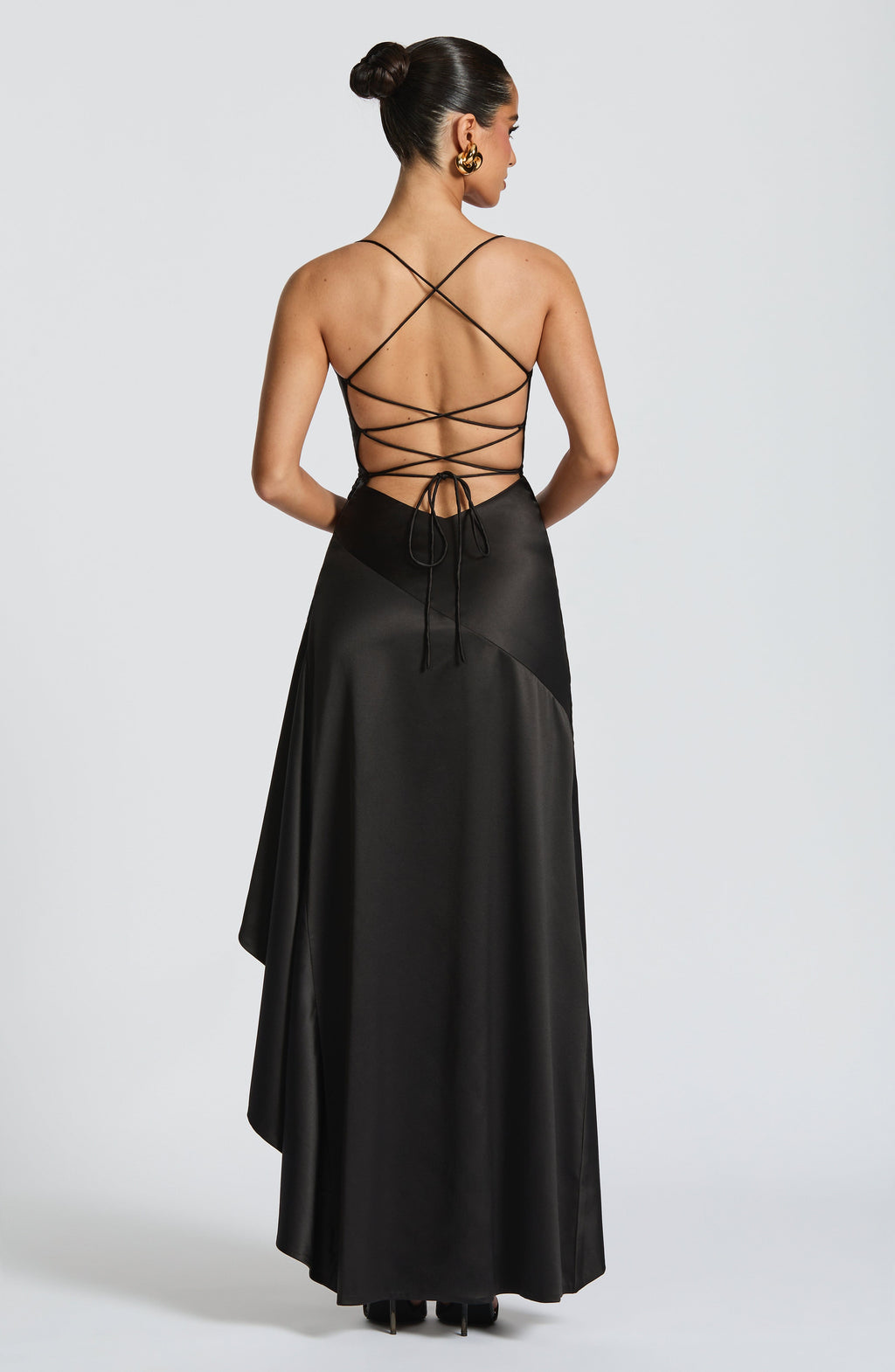 Samira | Vestido con volantes bajos